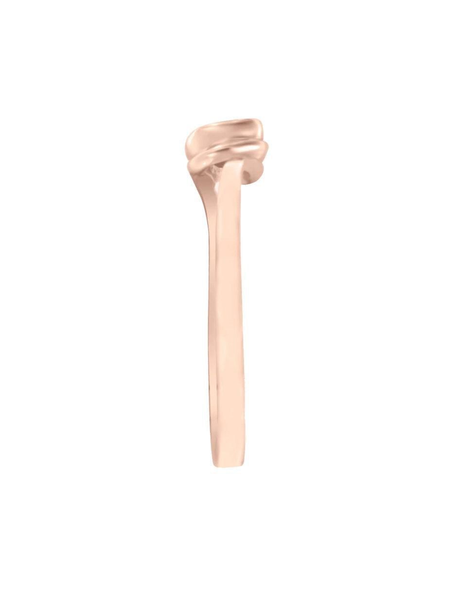 Anillo de compromiso de oro 14 k Nuvole diamante 4