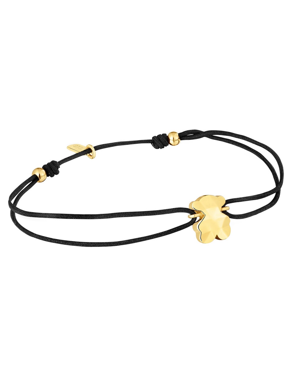 Pulsera de plata P 925 Icon Metal con acabado baño de oro 2