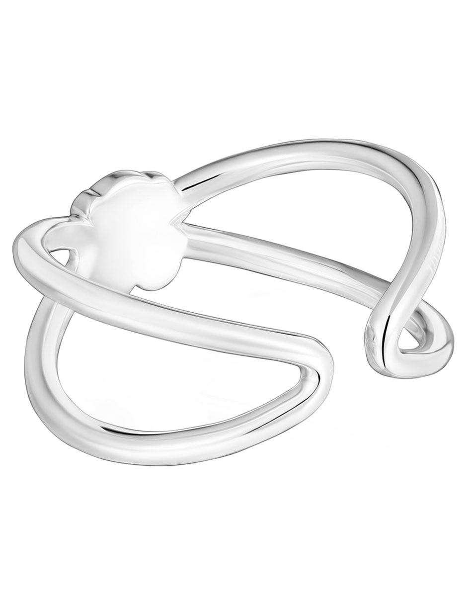Anillo Icon Metal Oso P 925 de plata brillante 2