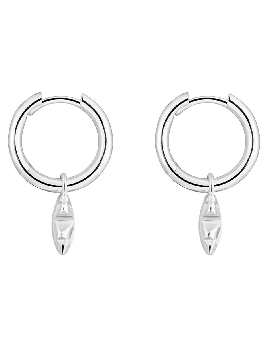 Aros de oso Icon Metal de plata P 925 con acabado brillante 2