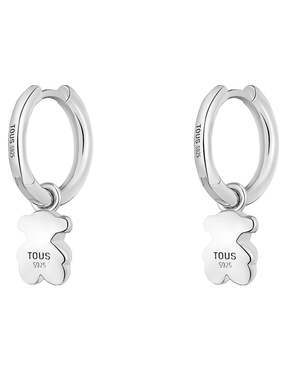 Aros de oso Icon Metal de plata P 925 con acabado brillante 3