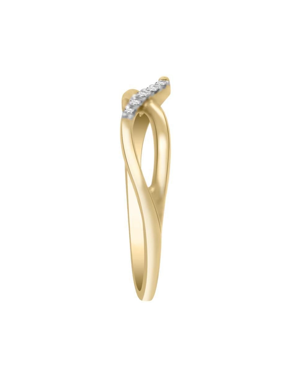 Anillo "de (si aplica)" redondo fianelli vania no aplica 14 k "de" oro diamante brillante