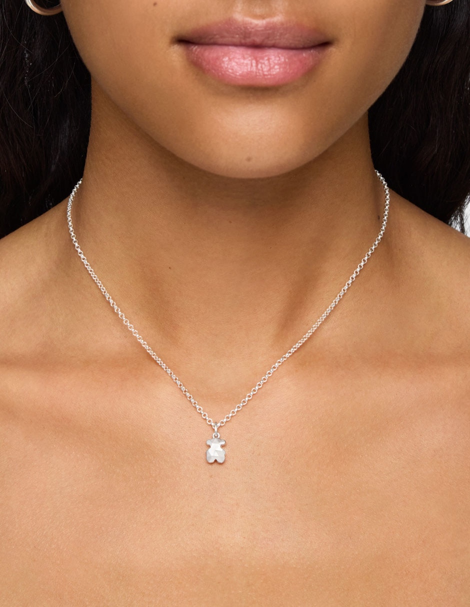 Collar con dije Icon Metal de plata P 925 7