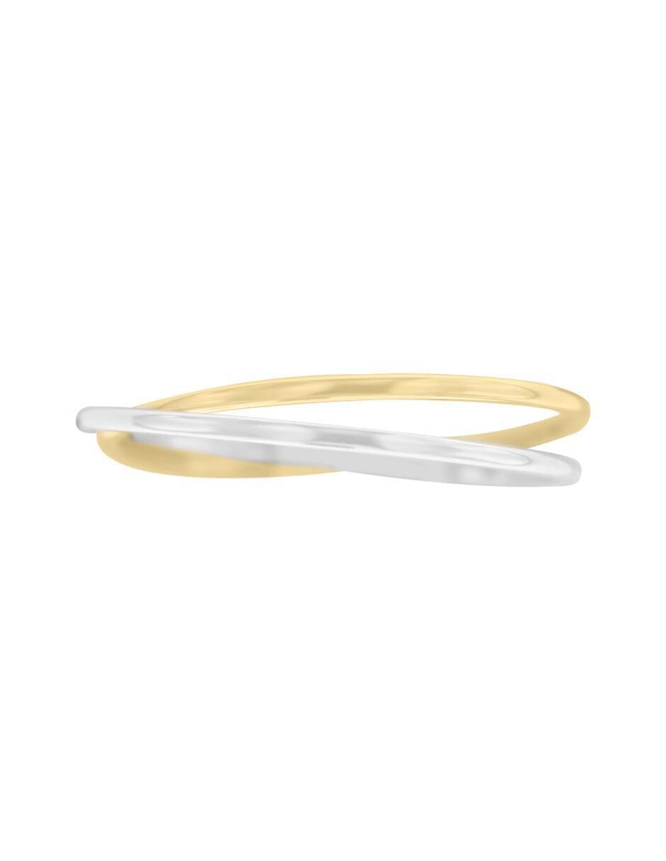Anillo Judith 14 k de oro brillante