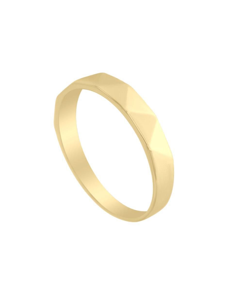 Anillo "de (si aplica)" redondo fianelli julissa no aplica 14 k "de" oro sin gema brillante