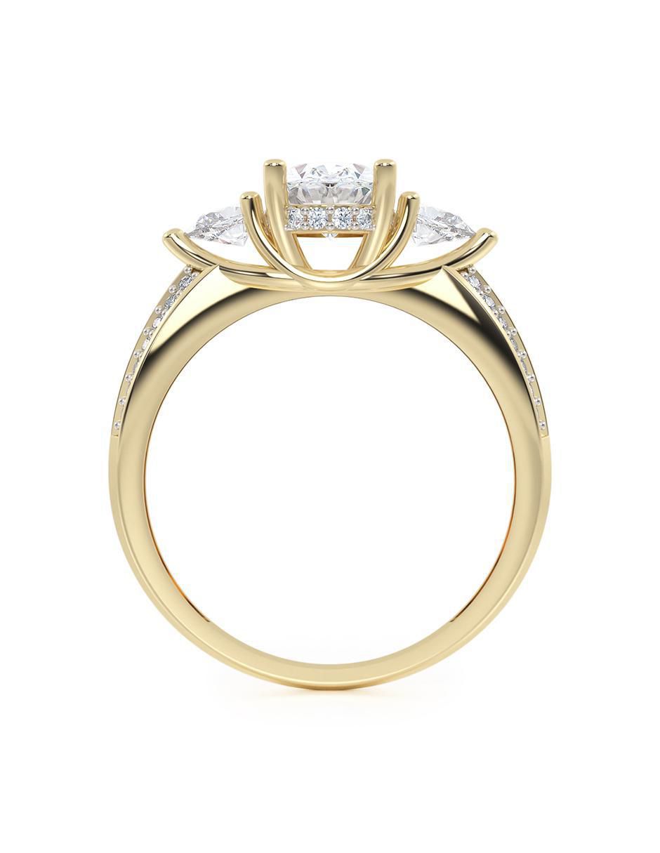 Anillo "de (si aplica)" ninguna abba joyas sin familia no aplica 10 k "de" oro zirconia brillante