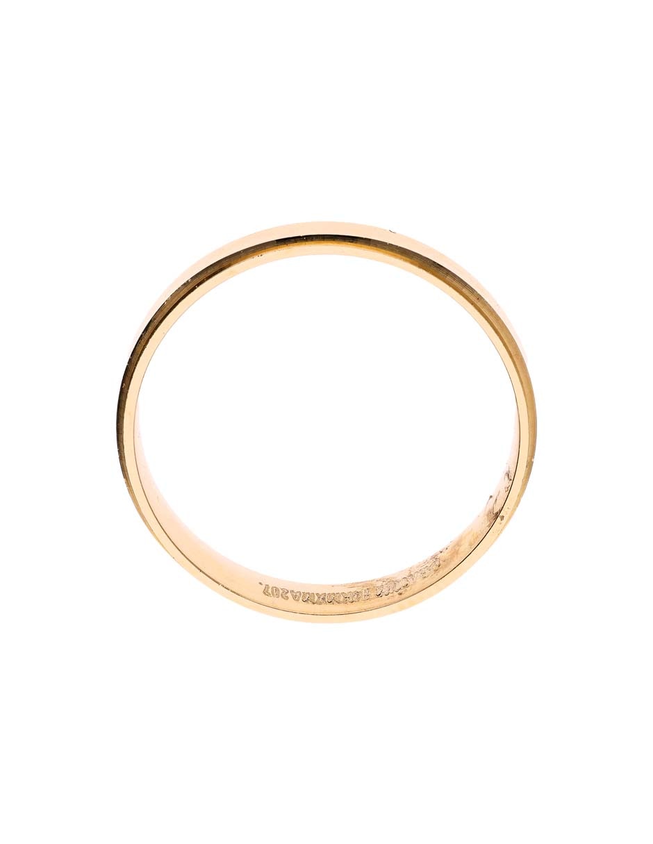 Argolla de oro amarillo 14 k 2