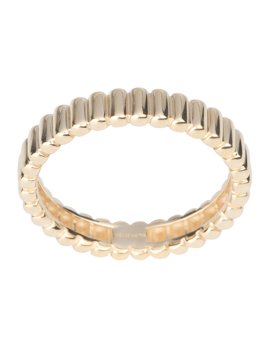 Anillo 14 k de oro tsavorita 2