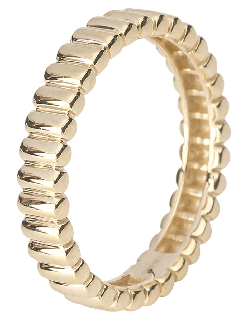 Anillo 14 k de oro tsavorita 3