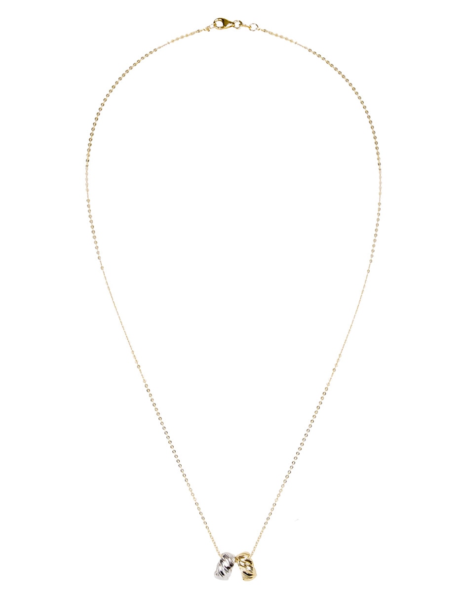 Collar con dije de oro 14 K 2