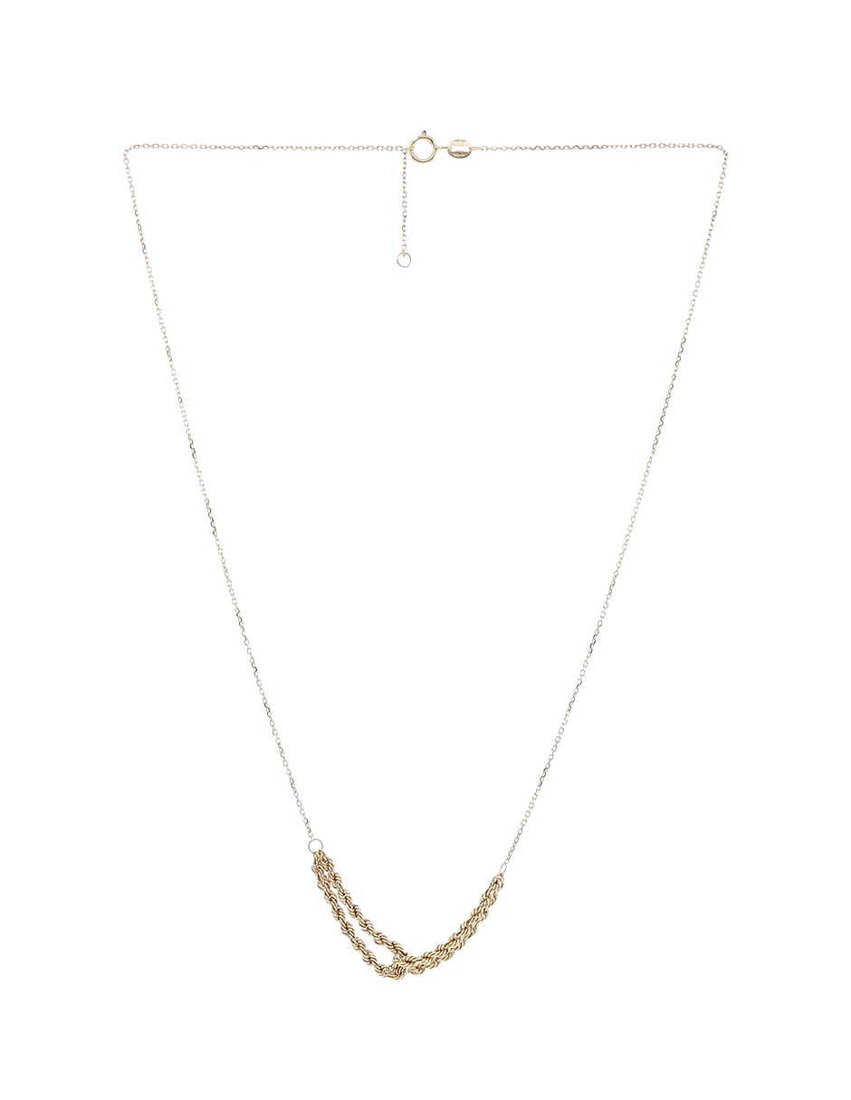 Collar de oro amarillo 14 K 2