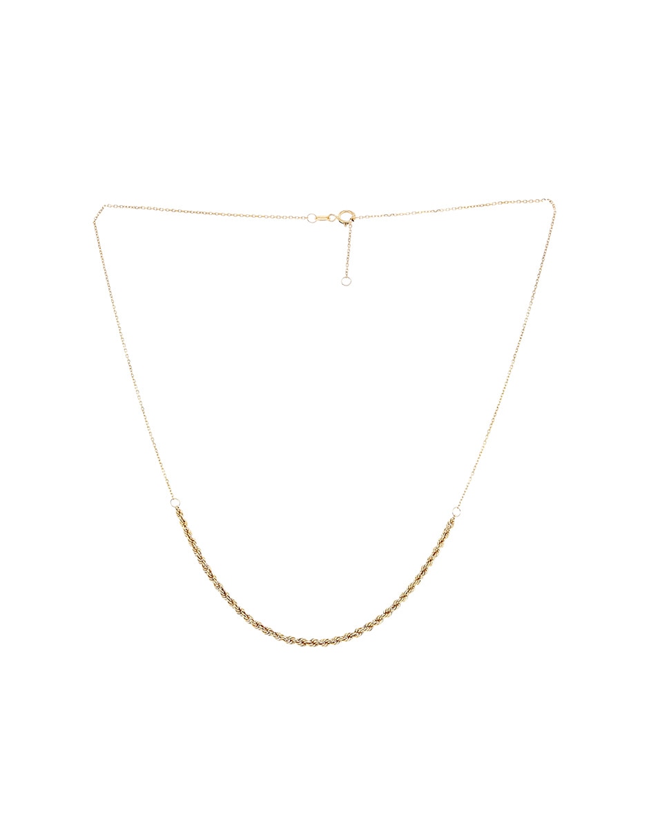 Collar de oro amarillo 14 K 2