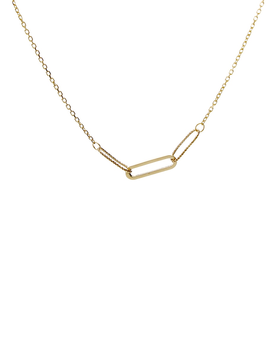 Collar de oro amarillo 14 K