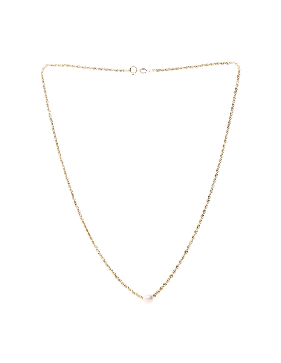 Collar de oro amarillo 14 K 2