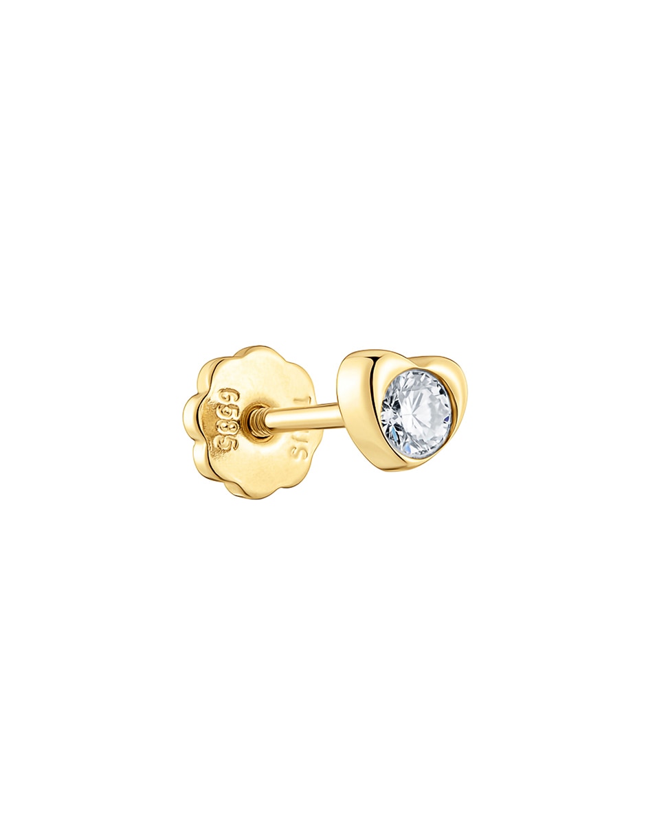 Piercing de corazón Lili Motives Lgd de oro 14 k con acabado brillante 2