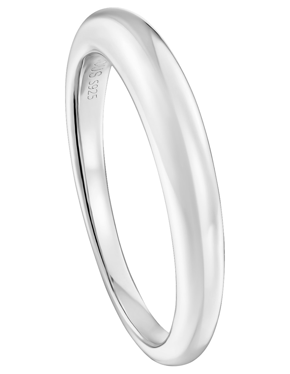 Anillo circular Tous Motivos P 925 de plata brillante 2