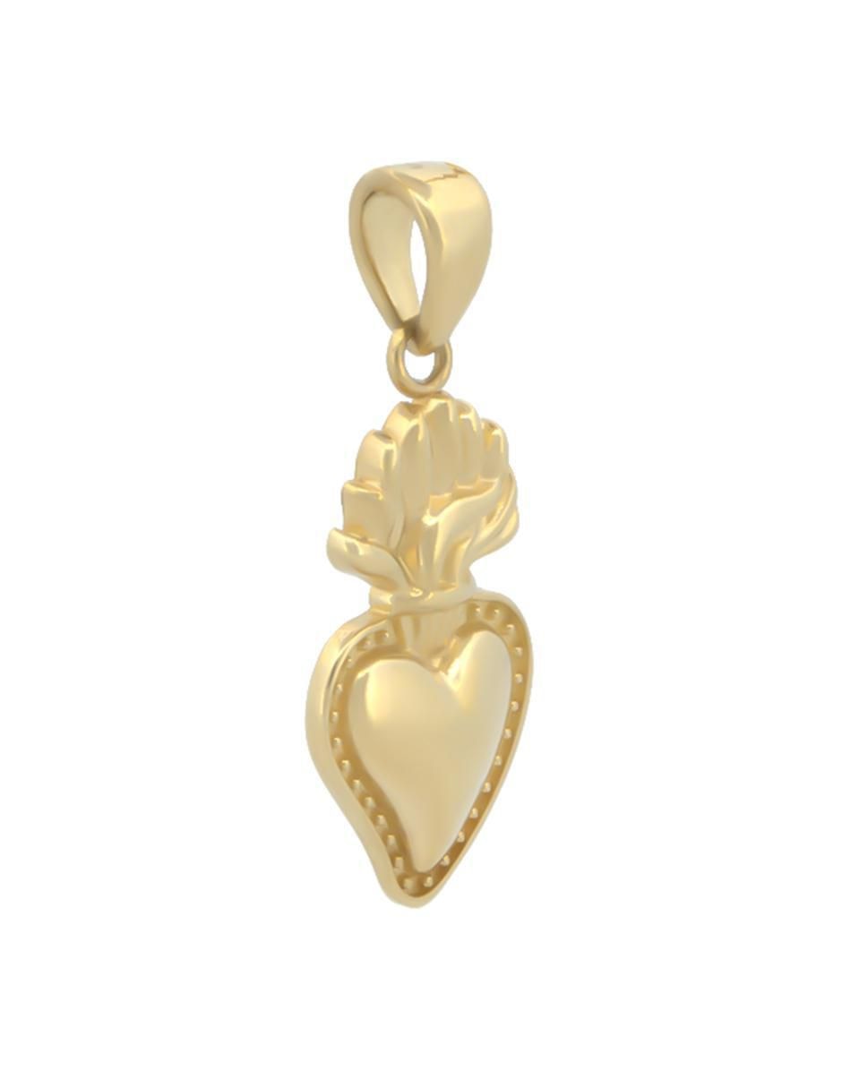 Dije de corazón de oro 10 K 2