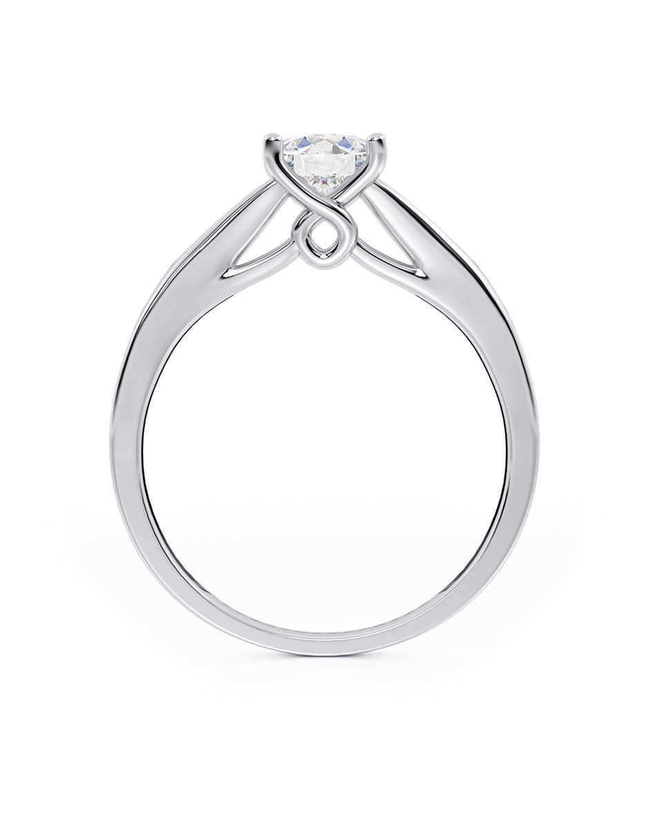 Anillo de compromiso de oro 10 k 3