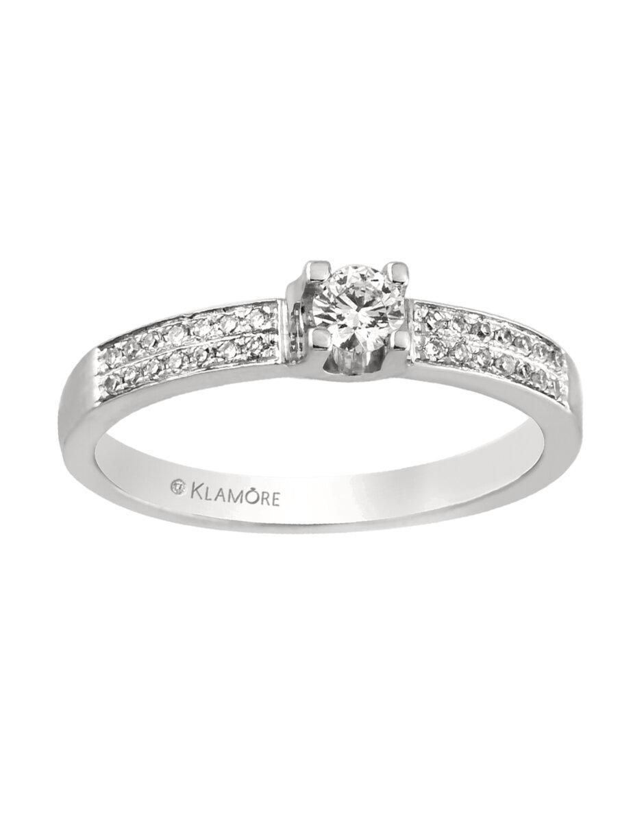 Anillo de compromiso de oro 14 k Benvenuta diamante Anillo de compromiso de oro 14 k Benvenuta diamante