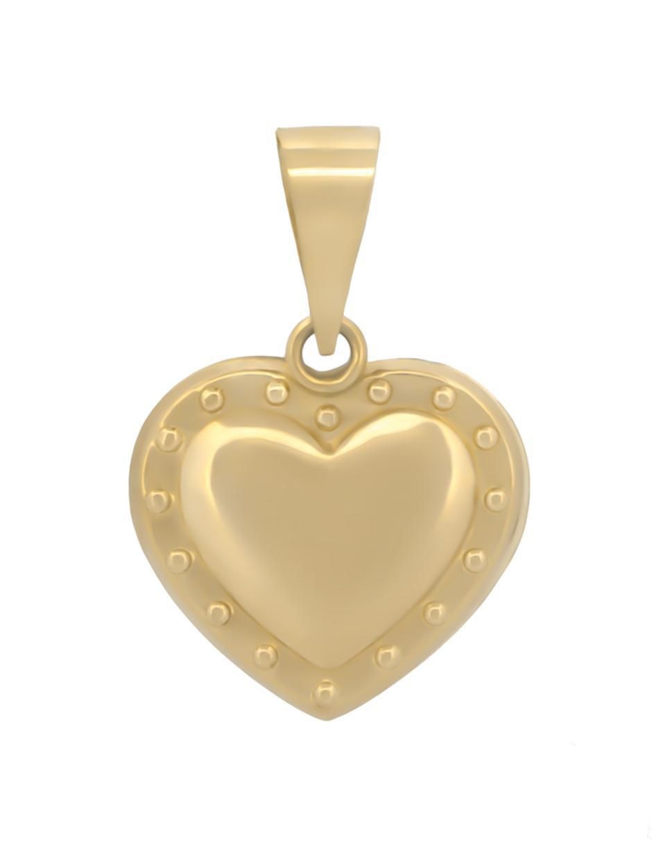Dije de corazón de oro 10 K