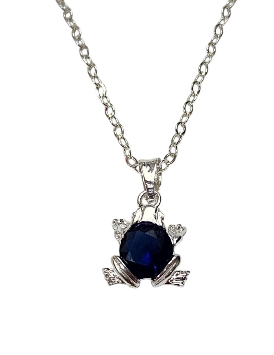 Collar con dije Anfibios de plata P 925 2