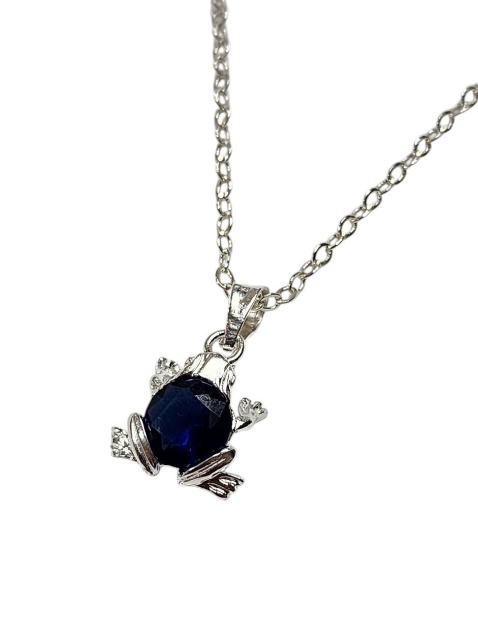 Collar con dije Anfibios de plata P 925 3