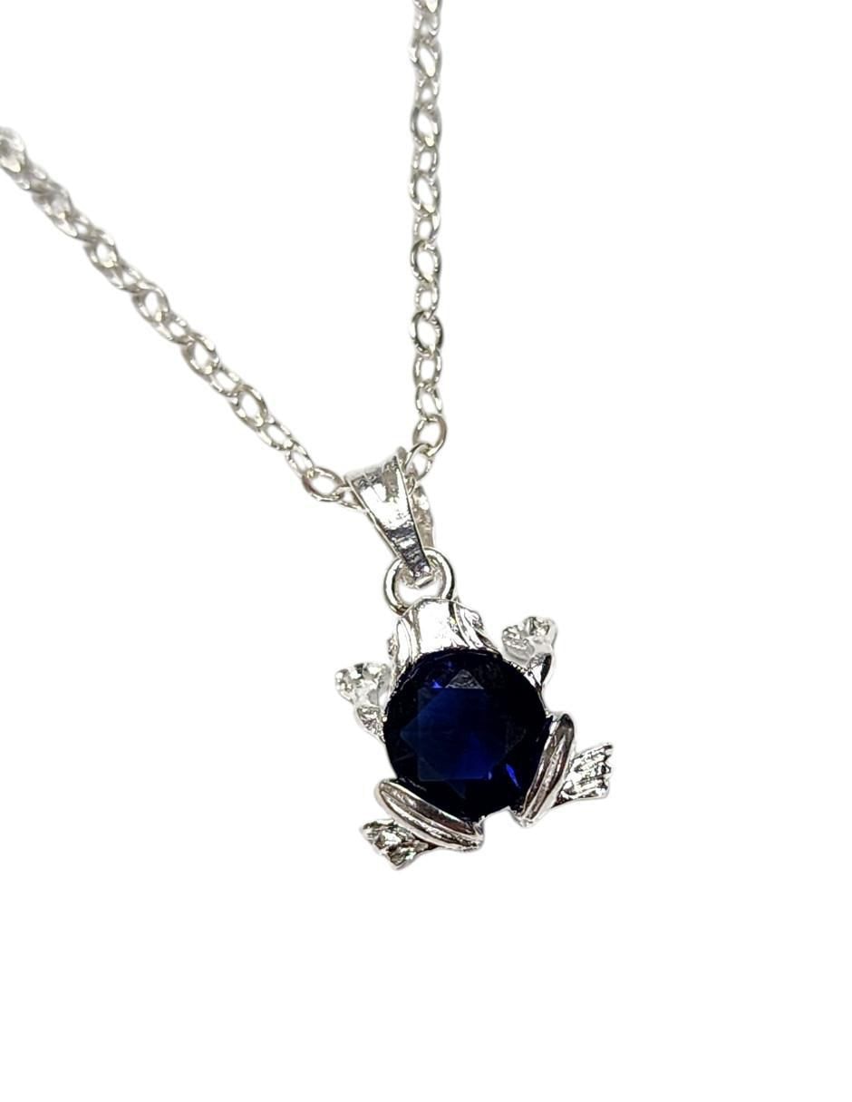 Collar con dije Anfibios de plata P 925 4
