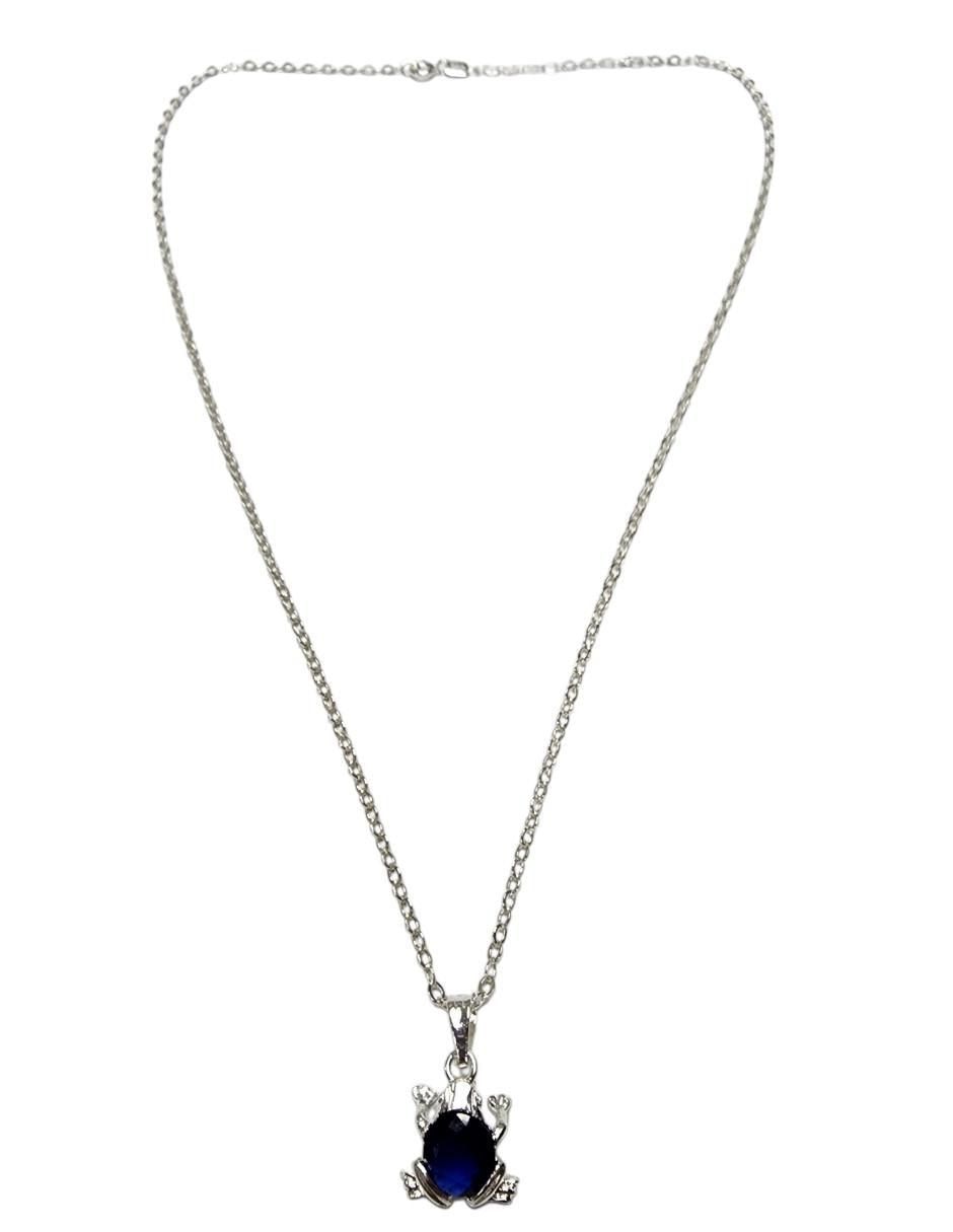 Collar con dije Anfibios de plata P 925 5