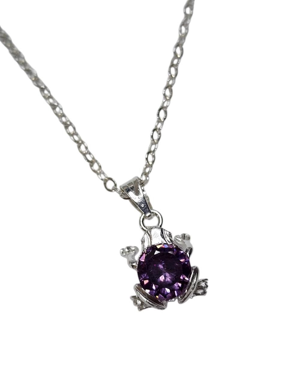 Collar con dije Anfibios de plata P 925 3