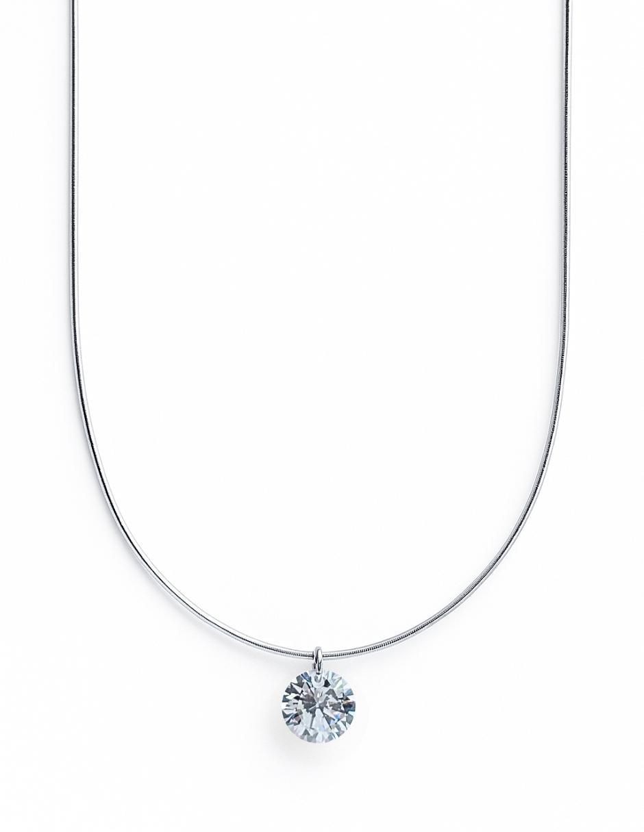 Collar con dije Brillo de plata P 925 Collar con dije Brillo de plata P 925