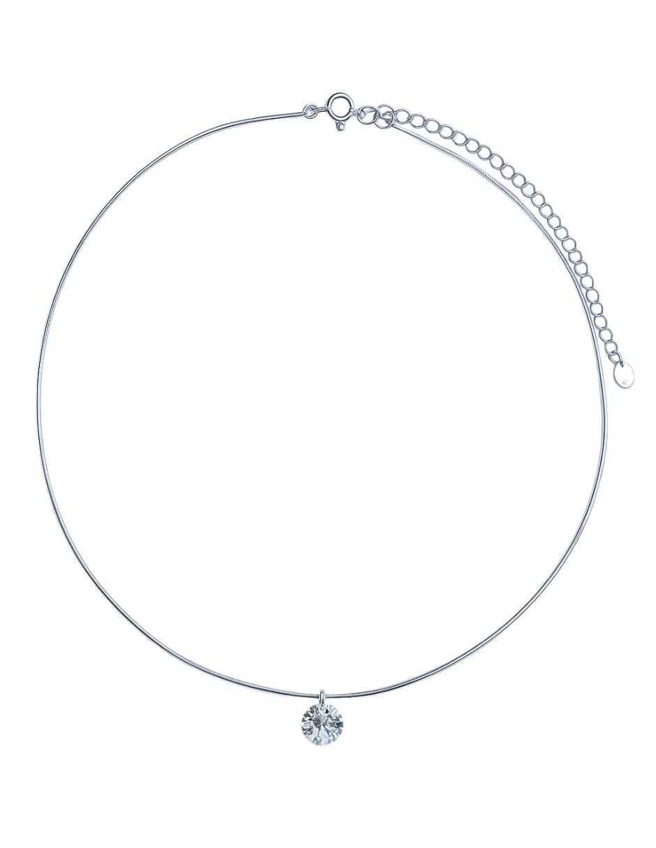 Collar con dije Brillo de plata P 925 2