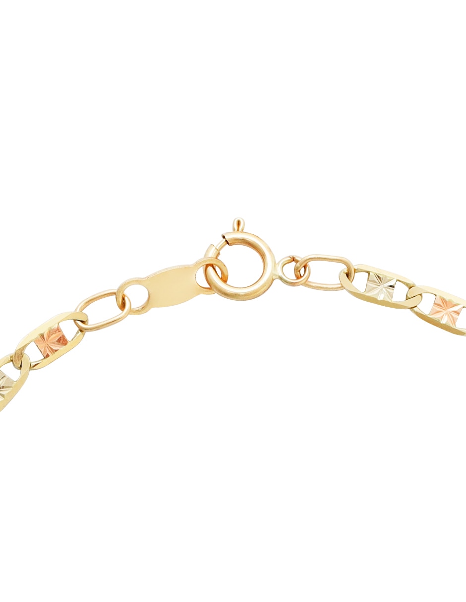 Pulsera de oro 14 k 3