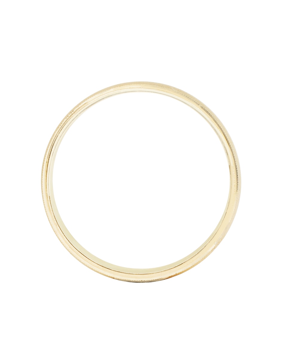Argolla de oro amarillo 14 k 2