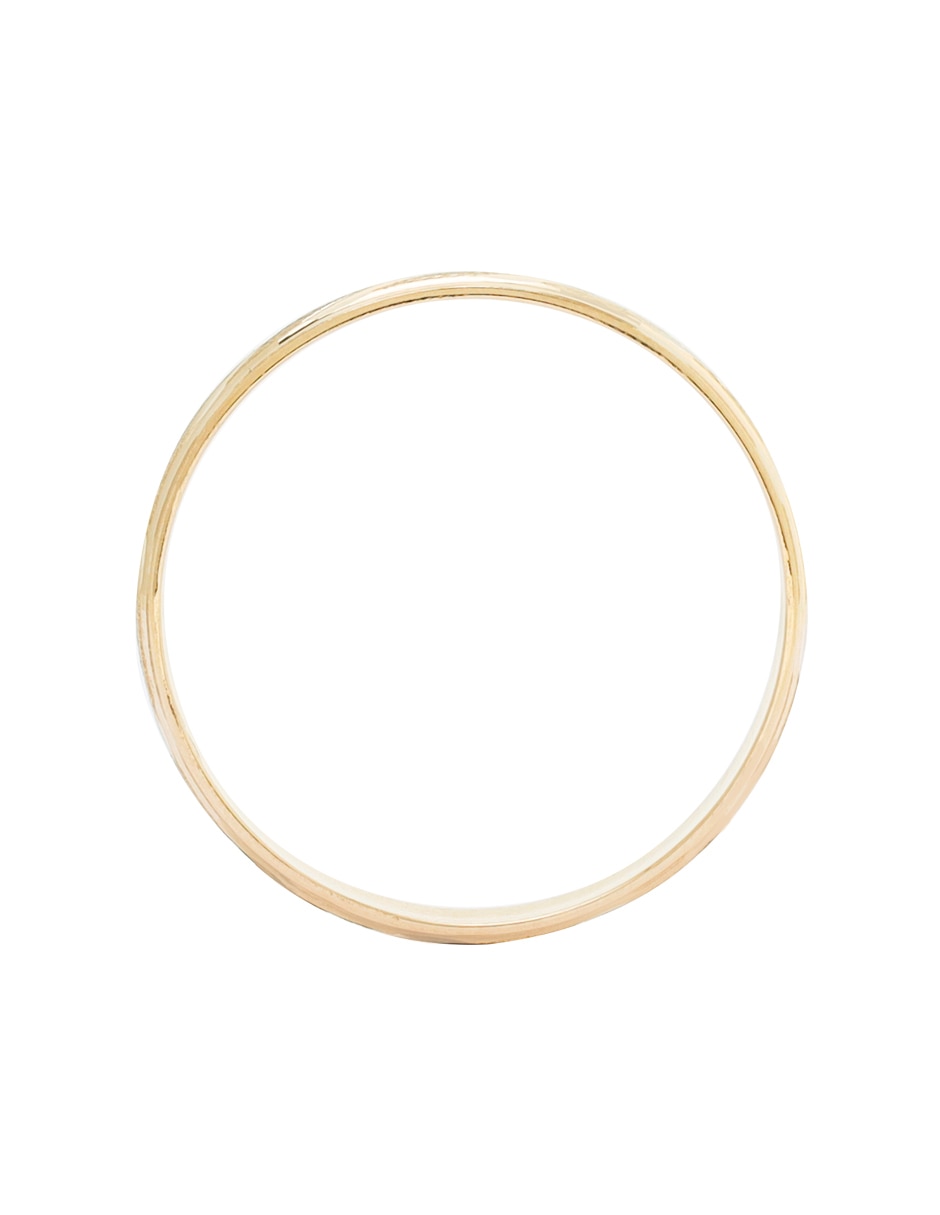 Argolla de oro amarillo 14 k 2