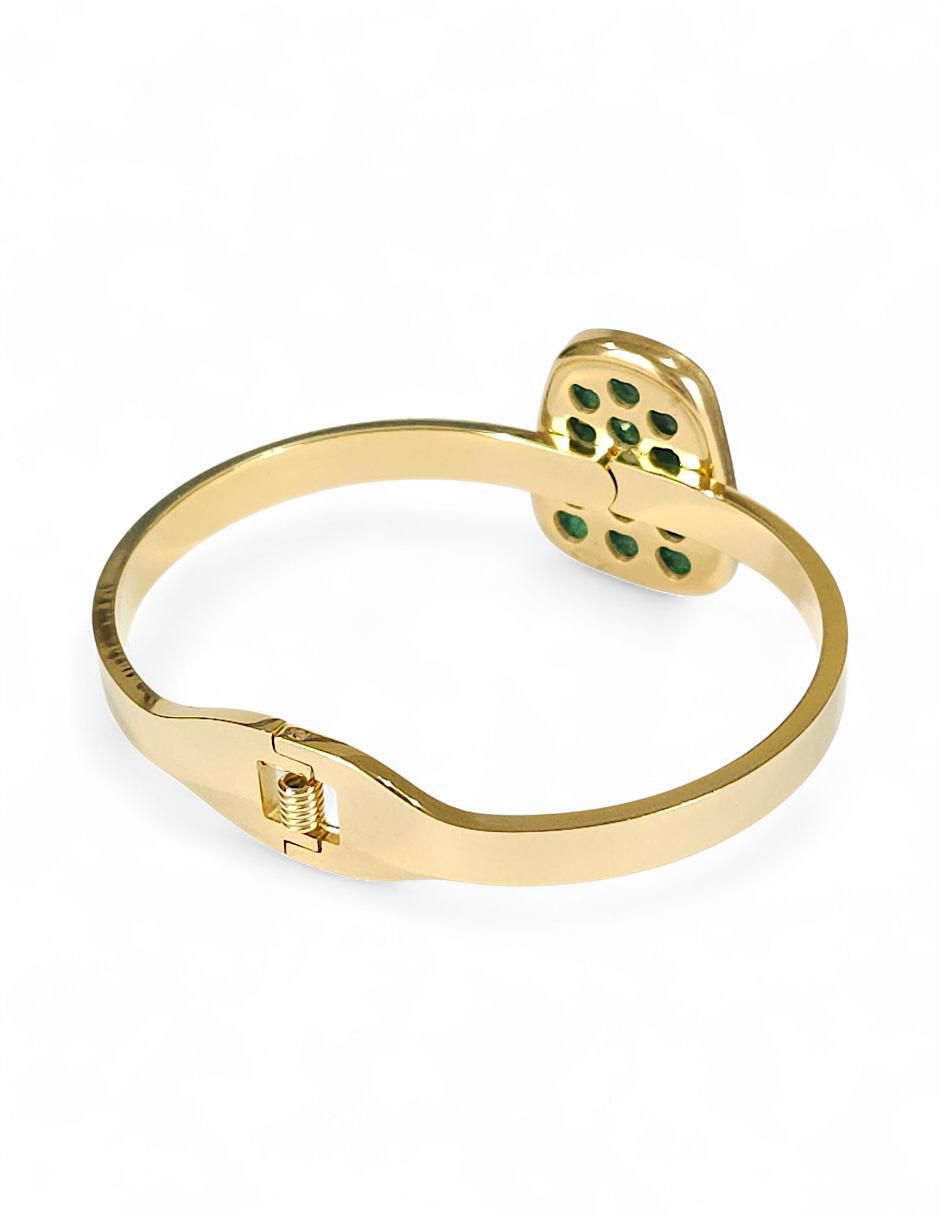 Collar, pulsera, anillo y aretes cristal 6