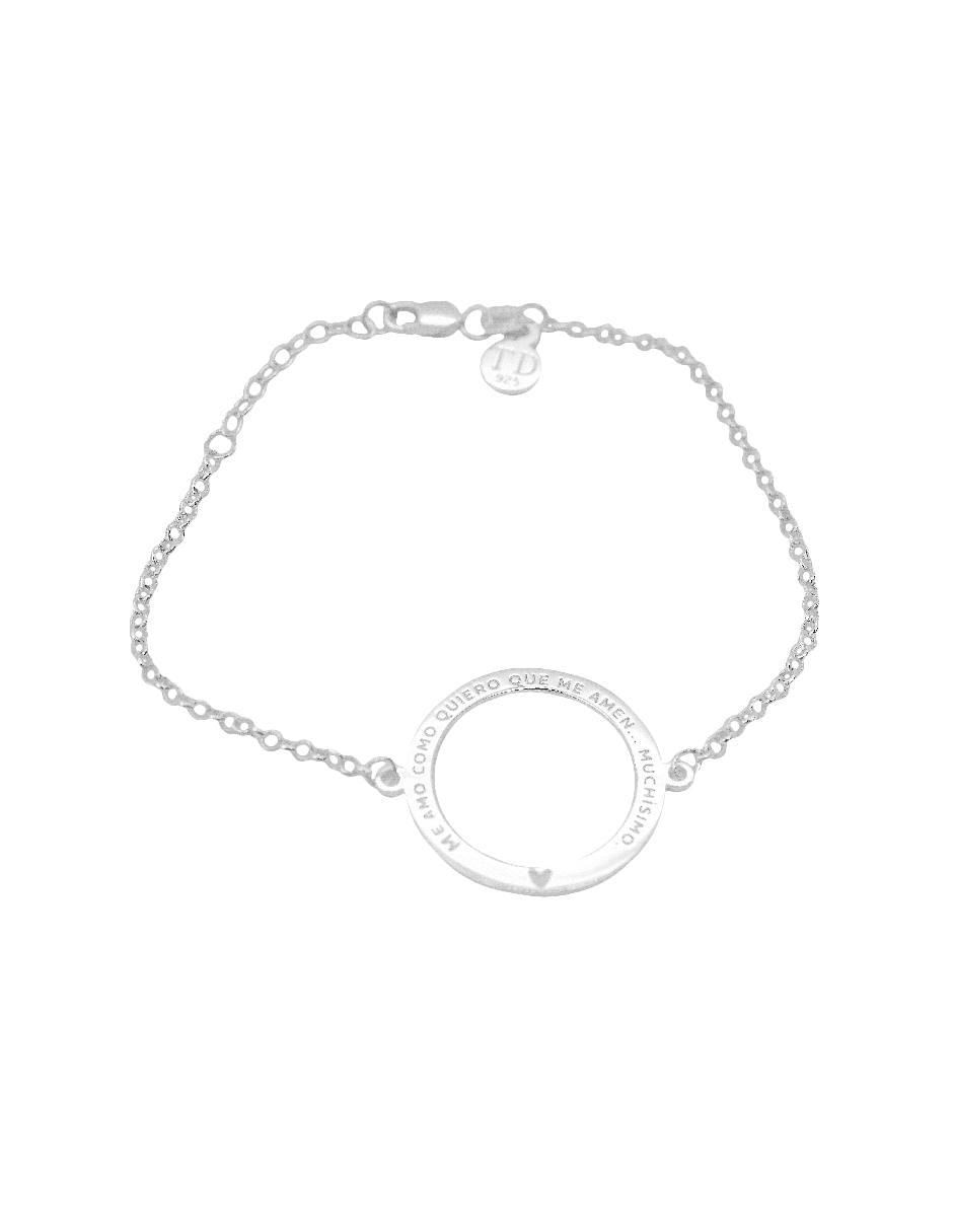 Pulsera de plata P 925 Empowerment & Self-love con acabado brillante