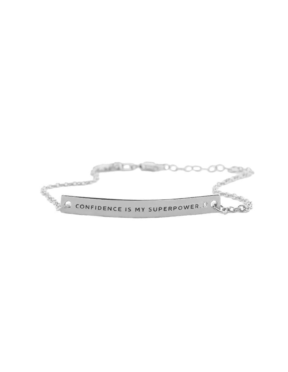 Pulsera teresa díaz joyería mexicana "de" plata p 925 empowerment & self-love "con acabado"
