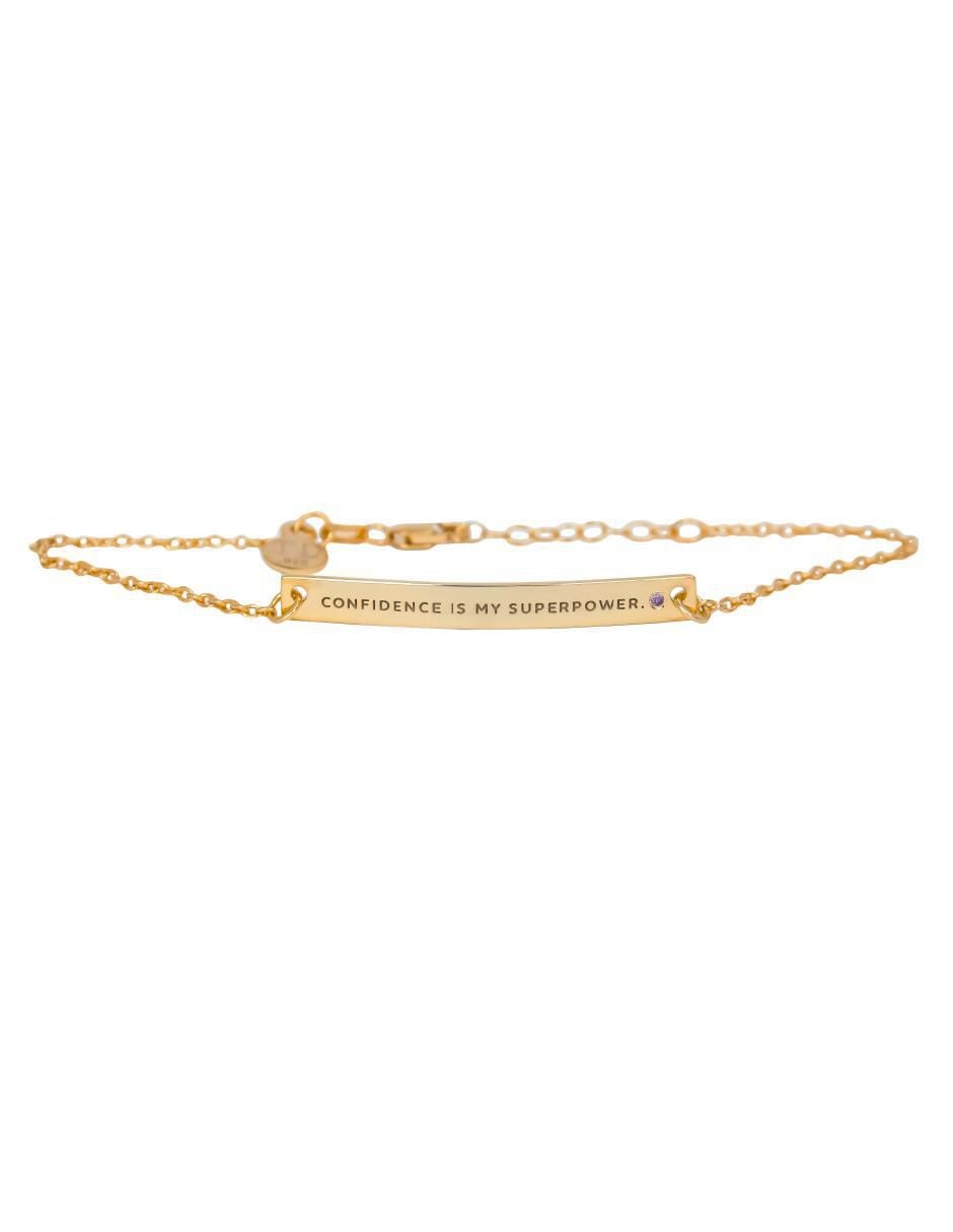 Pulsera de plata P 925 Empowerment & Self-Love con acabado brillante