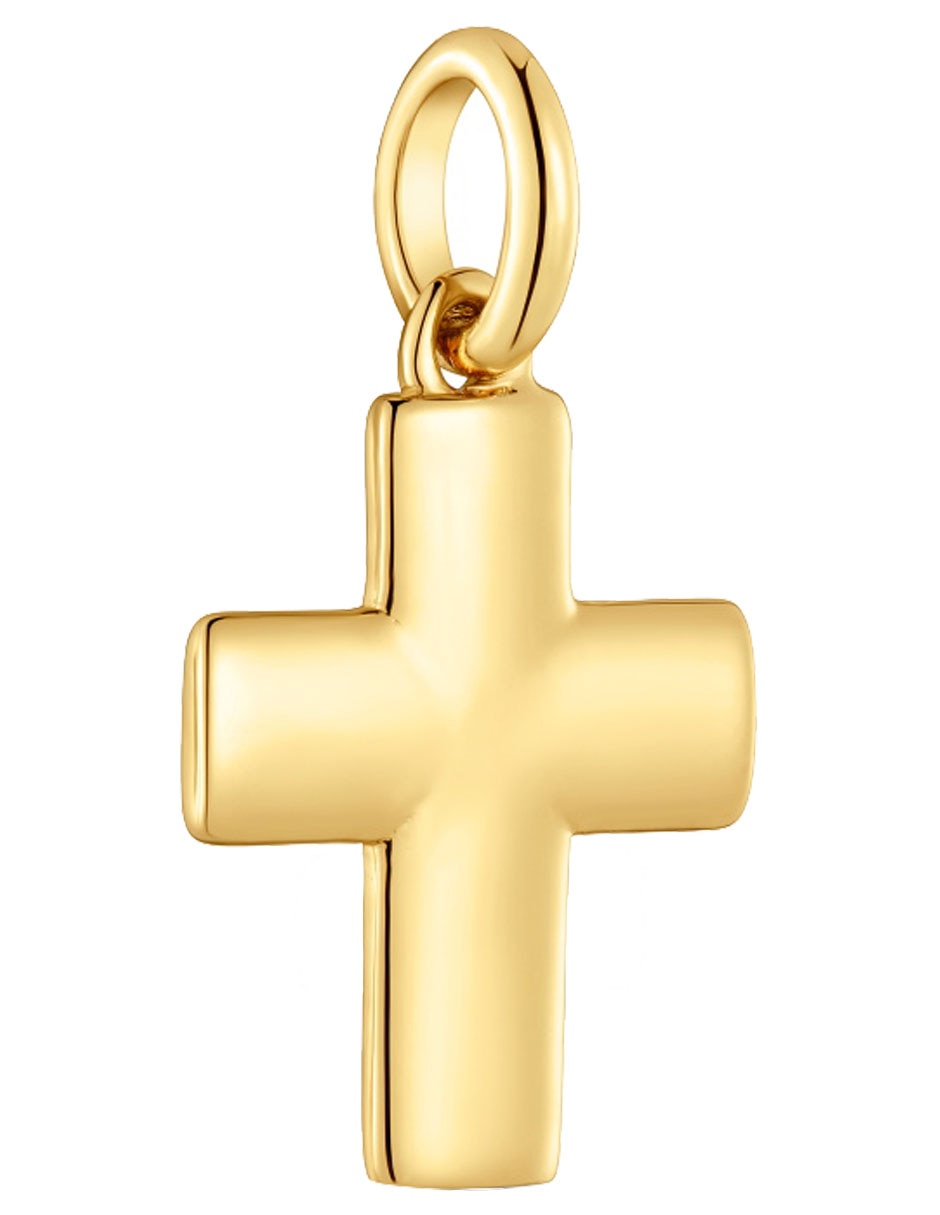 Dije de cruz motivos de plata P 925 2