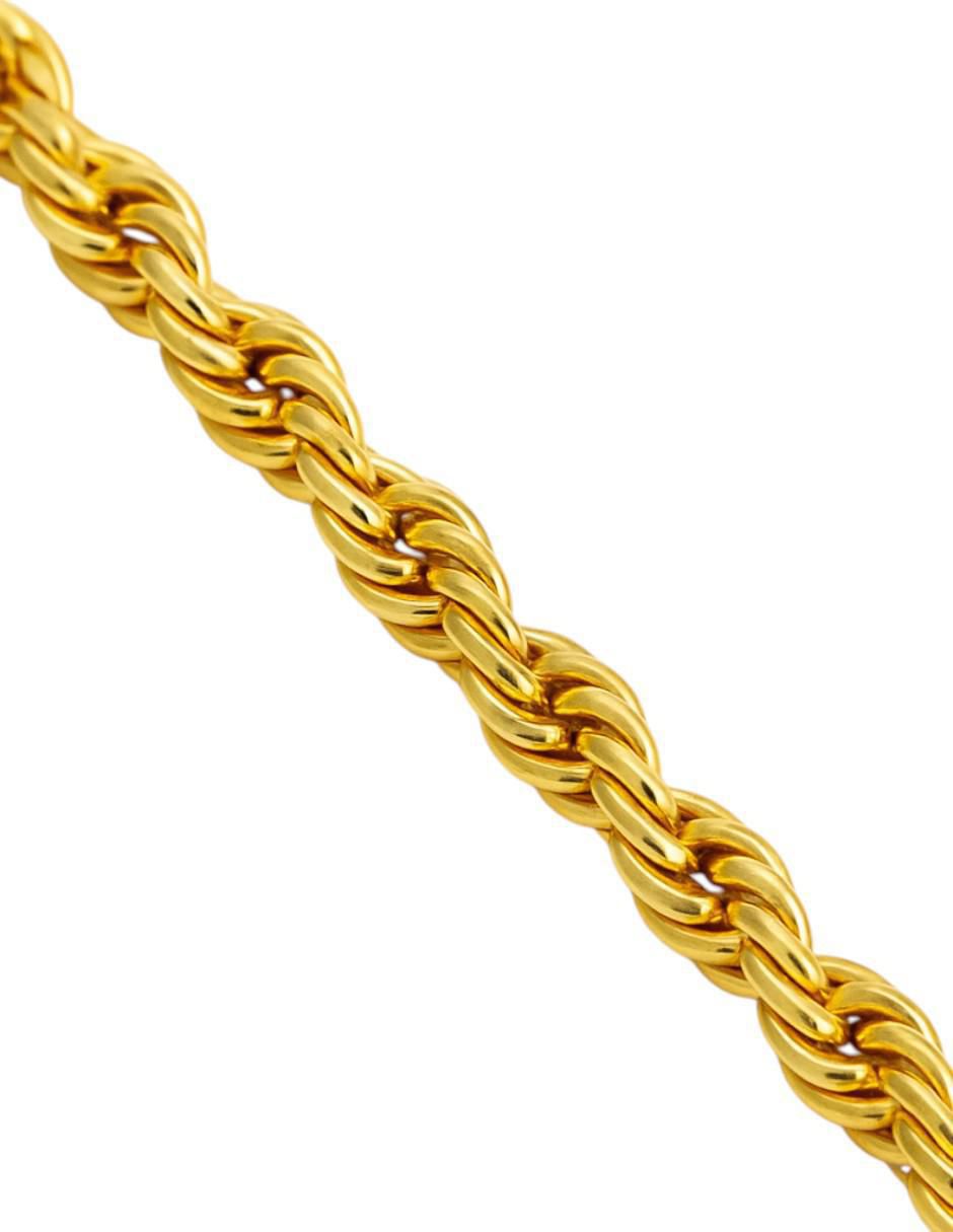 Collar de oro amarillo 14 K 2