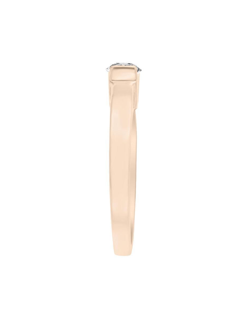Anillo de compromiso de oro 14 k Anisa diamante 2