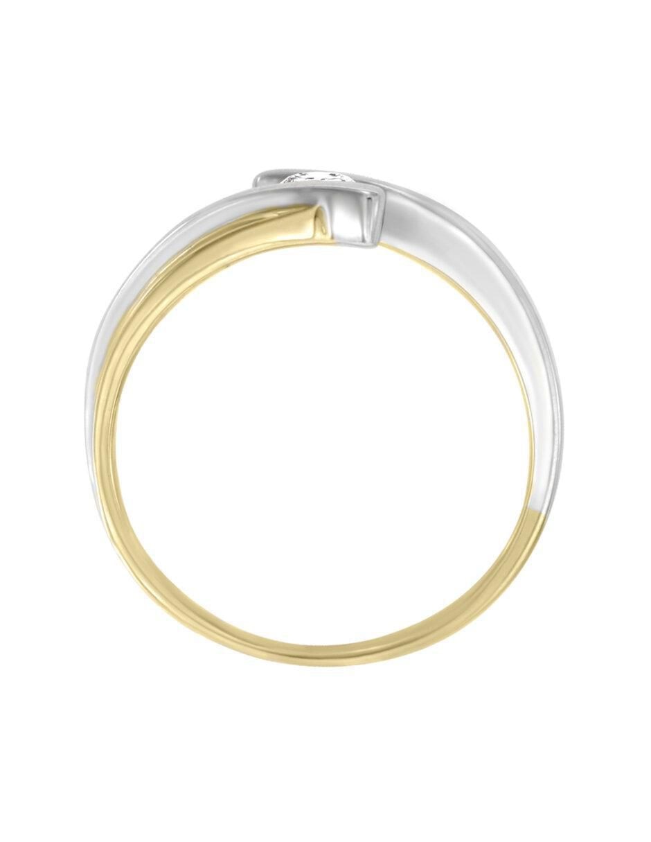 Anillo de compromiso de oro 14 k Lavinia diamante 3