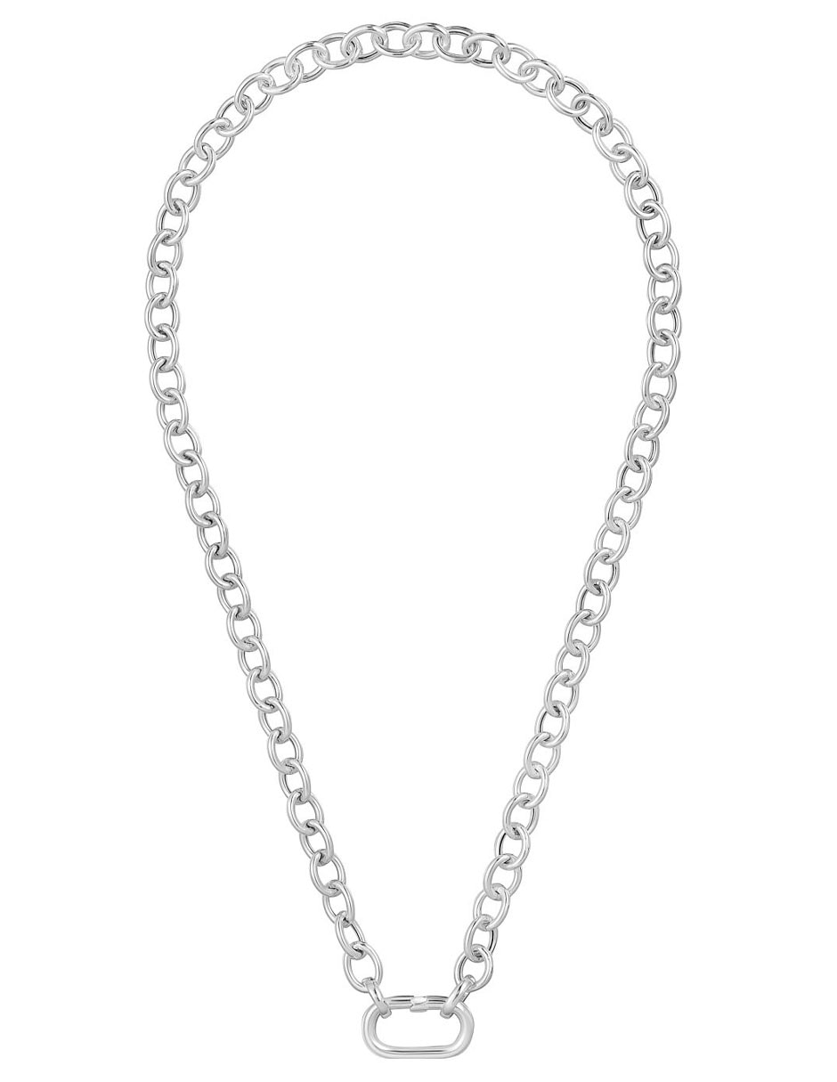 Collar Hold Oval de plata P 925