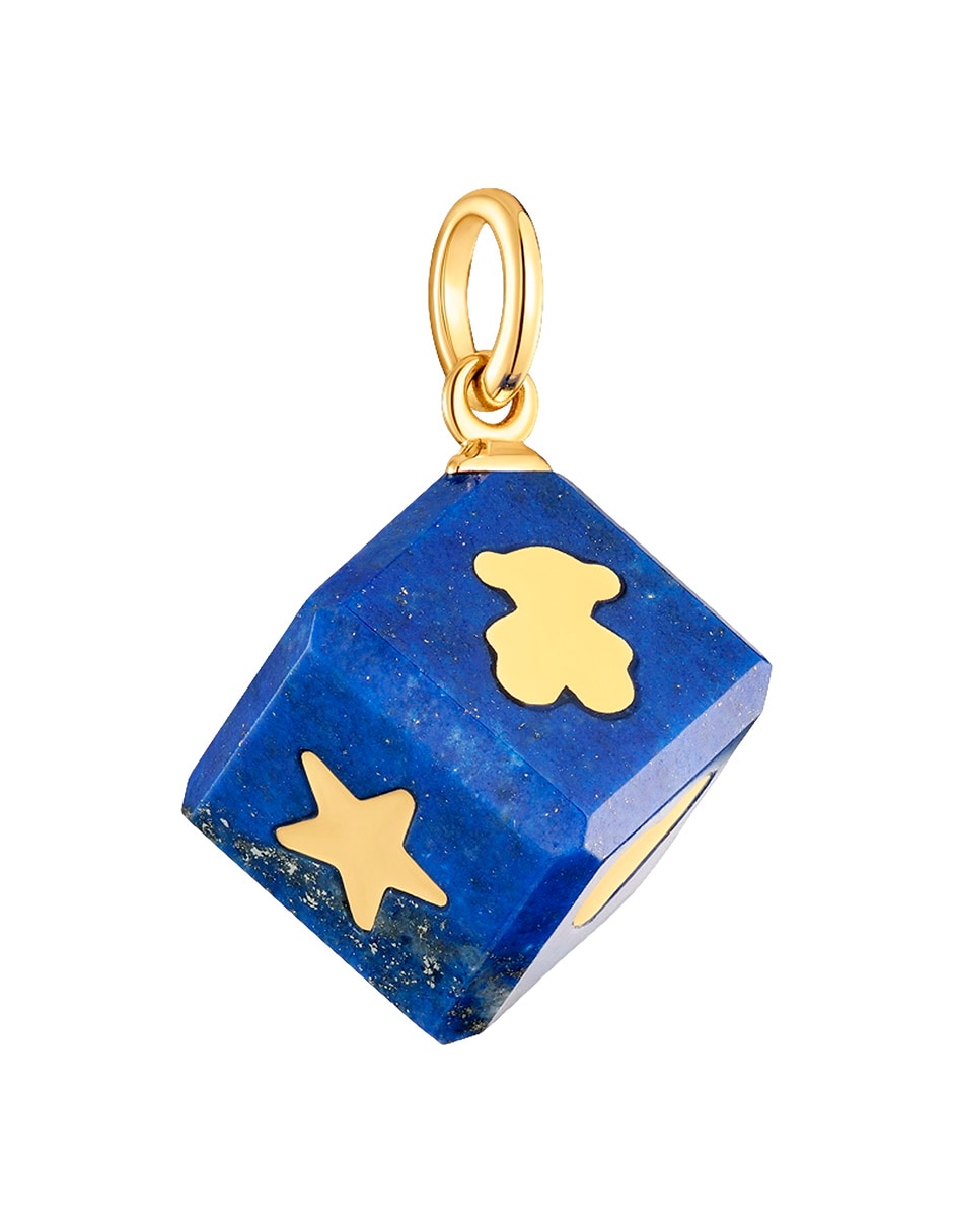 Dije de cubo cube de oro amarillo 14 K 2
