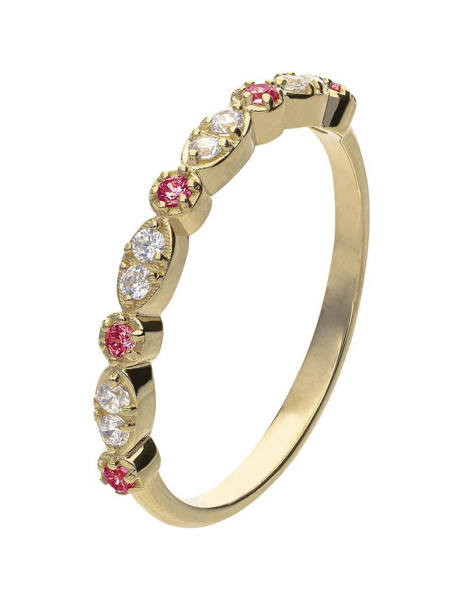 Churumbela "de" oro 14 k fonelli eternidad 2025 zirconia