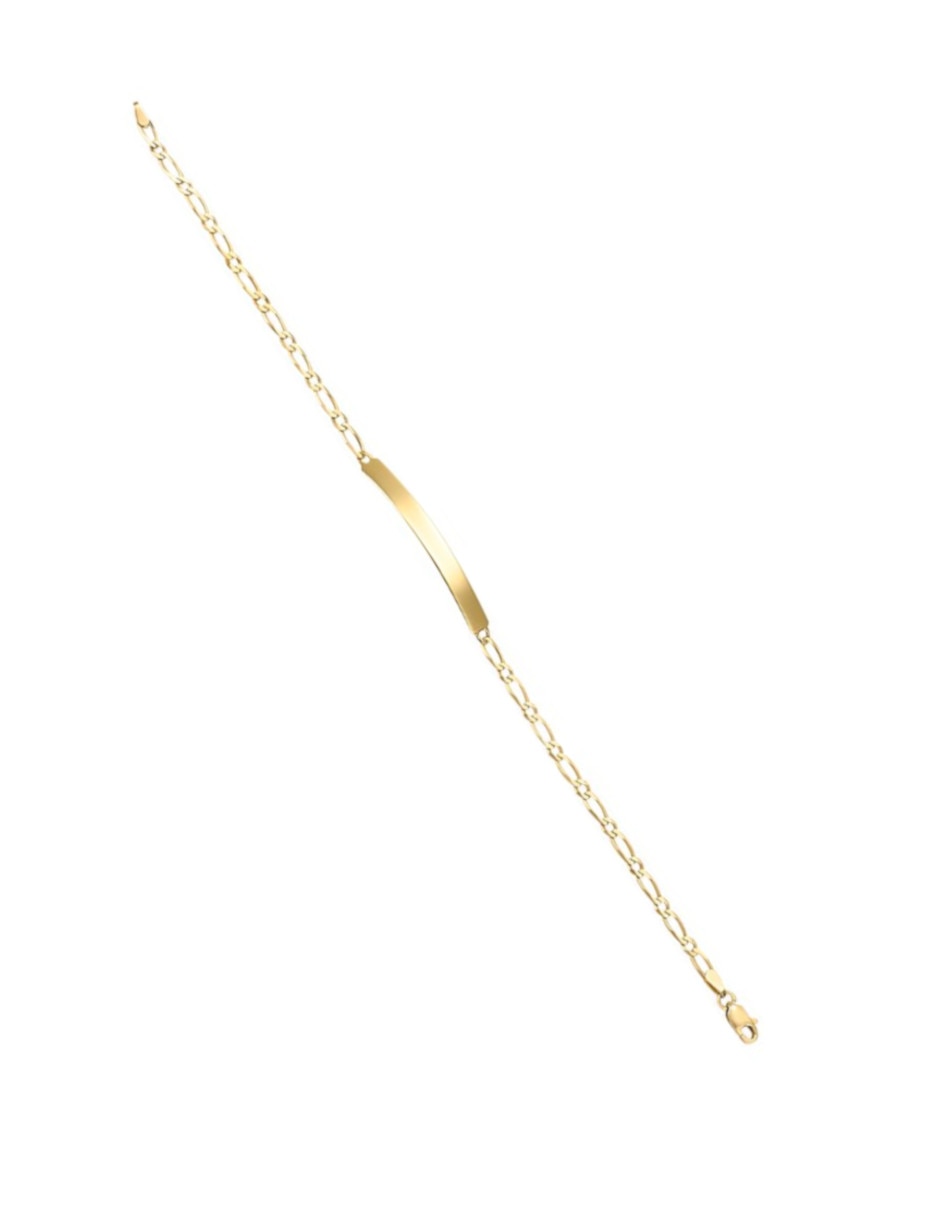 Esclava de oro amarillo 14 k con acabado pulido Esclava de oro amarillo 14 k con acabado pulido