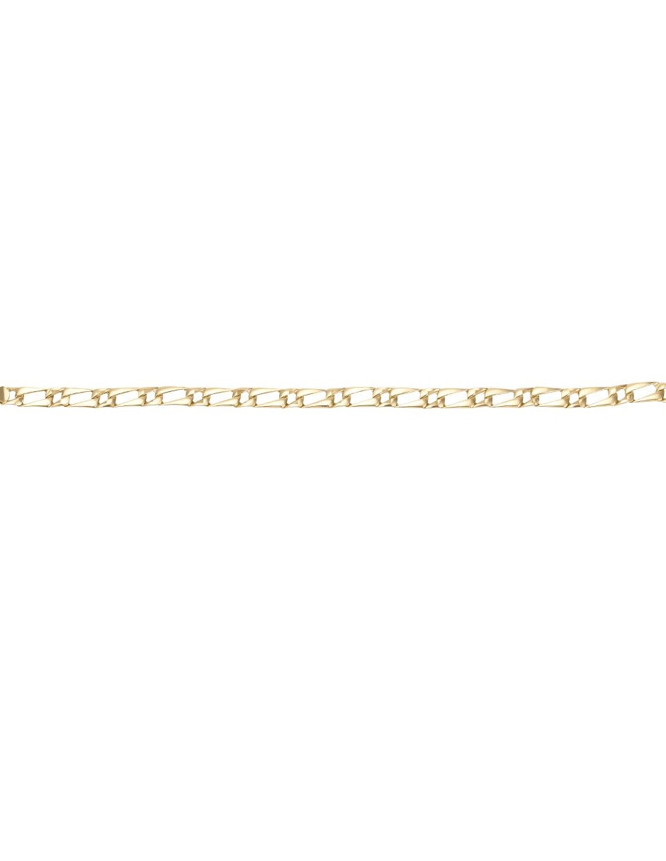 Pulsera de oro amarillo 14 K con acabado pulido 2