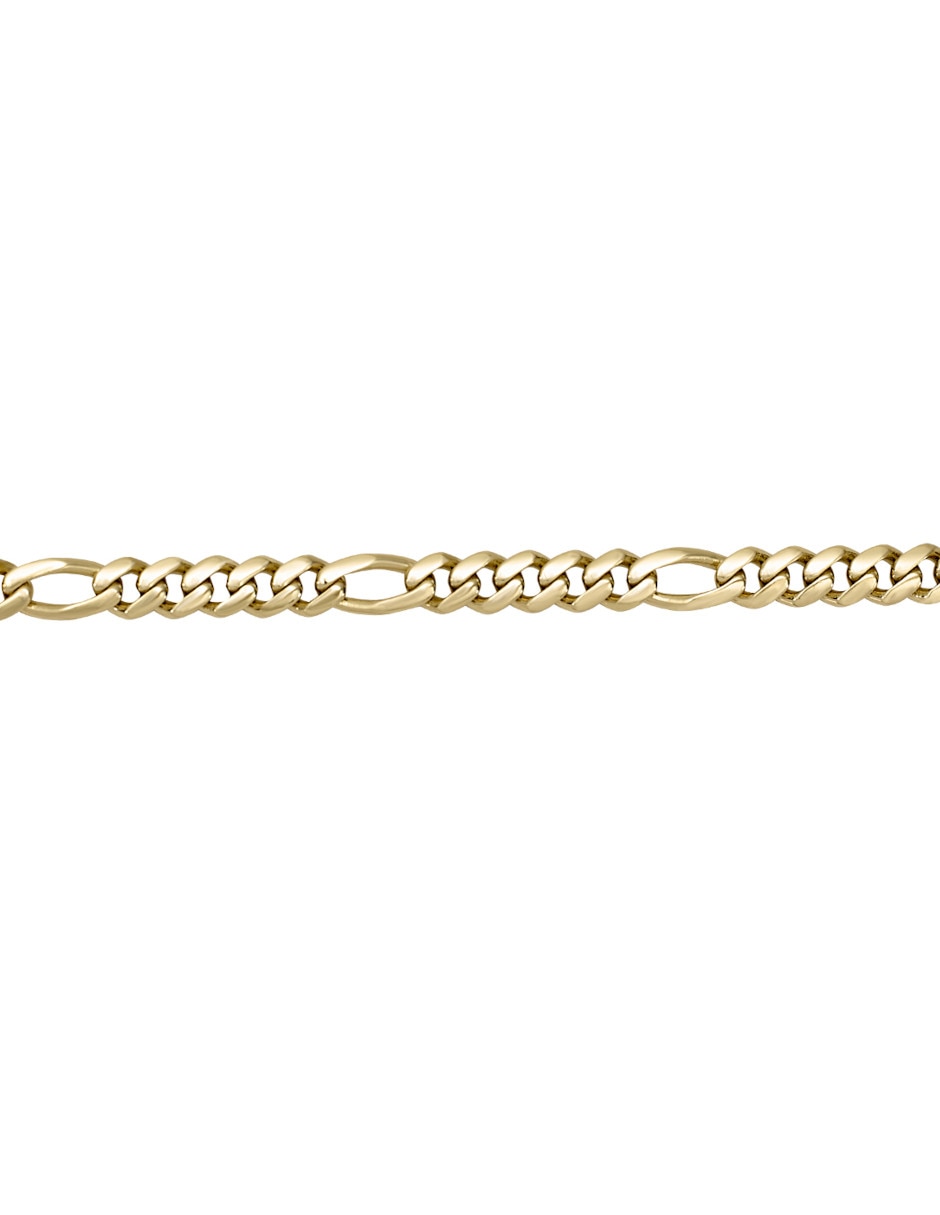 Pulsera de oro amarillo 14 k con acabado pulido 2