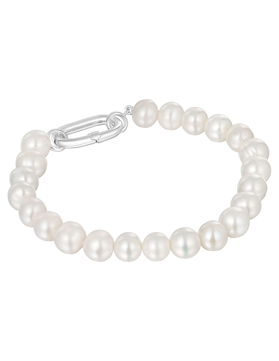 Pulsera de plata P 925 Hold Oval con acabado lustre 3