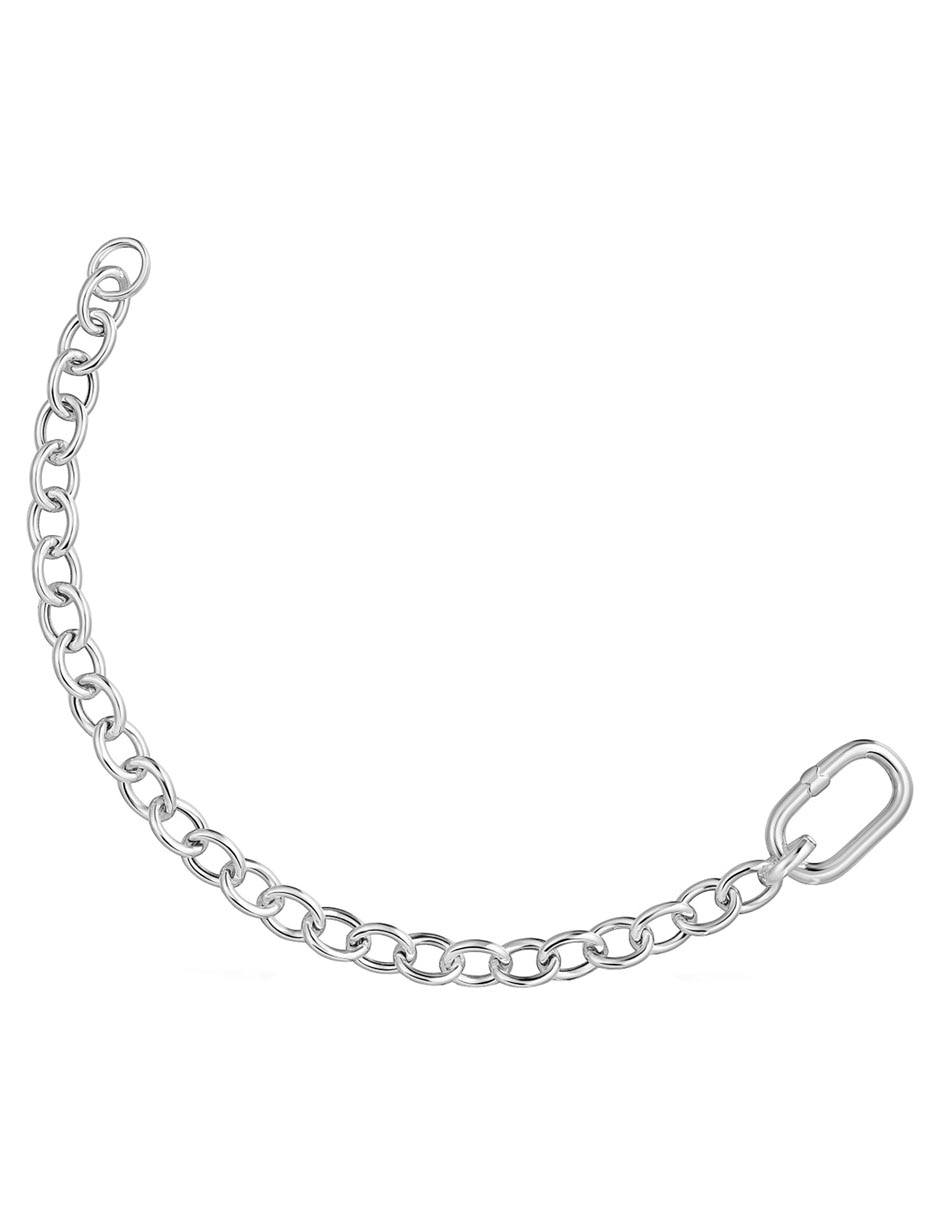 Pulsera de plata P 925 Hold Oval con acabado pulido 2